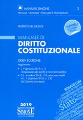 Manuale di diritto costituzionale