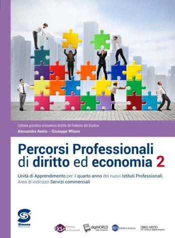 Percorsi professionali di diritto ed economia. Per la 4ª classe degli Ist. professionali area di indirizzo servizi commerciali. - Alessandra Avolio, Giuseppe Milano - Libro Simone per la Scuola 2020 | Libraccio.it