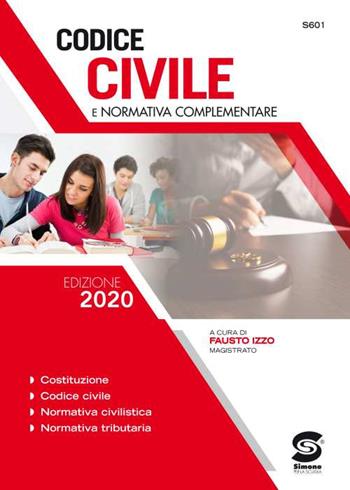 Codice civile e normativa complementare. Con e-book. Con espansione online - Sergio Gallo, Maria Mazzitelli - Libro Simone per la Scuola 2020 | Libraccio.it