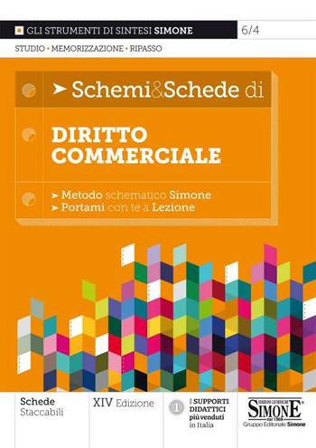 Schemi & schede di diritto commerciale  - Libro Edizioni Giuridiche Simone 2021, Gli strumenti di sintesi | Libraccio.it