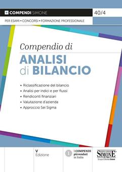 Compendio di analisi di bilancio  - Libro Edizioni Giuridiche Simone 2021, Compendi | Libraccio.it