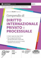 Compendio di diritto internazionale privato e processuale. Con espansione online