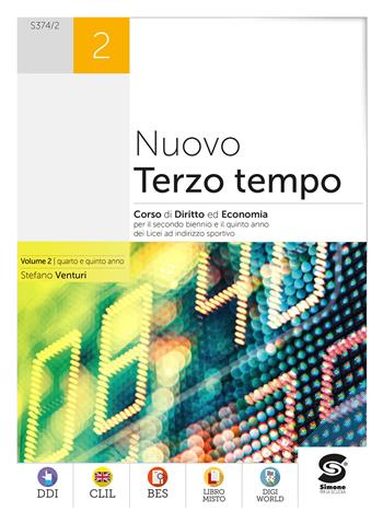 Nuovo terzo tempo. Diritto ed economia. Per le Scuole superiori. Vol. 2 - Stefano Venturi - Libro Simone per la Scuola 2022 | Libraccio.it