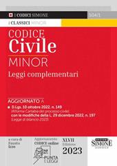 Codice civile. Leggi complementari. Ediz. minor. Con aggiornamento online