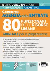 313/5 - Concorso Agenzia delle Entrate 80 Funzionari delle Risorse Umane - Manuale per la preparazione