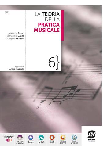 La teoria della pratica musicale. Con espansione online. Vol. 6: Appunti di analisi musicale - Massimo Russo, Bernadette Grana, Giuseppe Saltarelli - Libro Simone per la Scuola 2024 | Libraccio.it