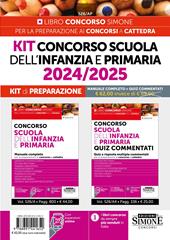 Concorso scuola dell'infanzia e primaria 2024/2025. Kit di preparazione. Nuova ediz. Con espansioni online. Con software di simulazione