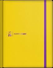 Agenda legale 2026. Ediz. leather gialla. Con App Agenda Legale Pro