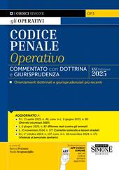 Codice penale operativo. Commentato con dottrina e giurisprudenza. Con App Codici Simone per un codice sempre aggiornato