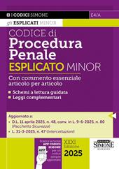 Codice di procedura penale. Esplicato minor. Con App Codici Simone per un codice sempre aggiornato