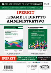 Iperkit esame di diritto amministrativo: Ipercompendio diritto amministrativo-Schemi & schede di diritto amministrativo