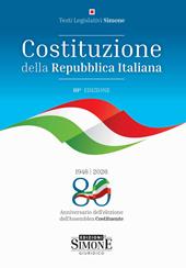 Costituzione della Repubblica Italiana. Nuova ediz.