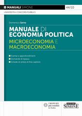 Manuale di economia politica. Microeconomia e macroeconomia