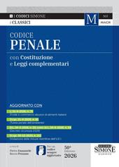 Codice penale con Costituzione e leggi complementari. Con APP CODICI SIMONE per un codice sempre aggiornato