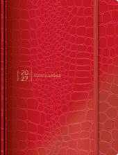 Agenda legale 2027. Law & Trend Croco red. Con app Agenda Legale Pro