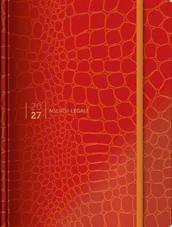 Agenda legale 2027. Law & Trend Croco arancio. Con app Agenda Legale Pro  - Libro Edizioni Giuridiche Simone 2026, Strumenti per la professione | Libraccio.it