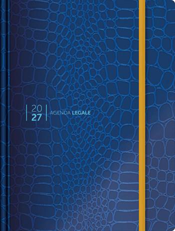 Agenda legale 2027. Law & Trend Croco blue. Con app Agenda Legale Pro  - Libro Edizioni Giuridiche Simone 2026, Strumenti per la professione | Libraccio.it
