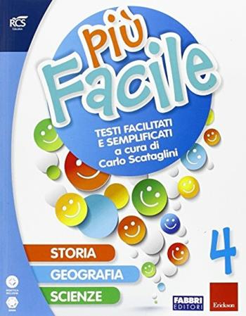 Squadra speciale. Testi facilitati. Storia, geografia, scienze. Per la 4ª classe elementare  - Libro Fabbri 2014 | Libraccio.it