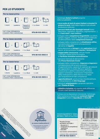 Autori e lettori. Quaderno-Traguardo. Con e-book. Con espansione online. Vol. 1: Mito e epica. - Rosetta Zordan - Libro Fabbri 2014 | Libraccio.it