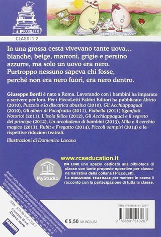 I piccoletti. L'uovo nero. Per la 1ª e 2ª classe elementare - Giuseppe Bordi - Libro Fabbri 2015 | Libraccio.it
