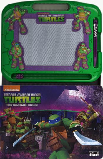 Impara a disegnare con la lavagna magica! Teenage mutant ninja turtles. Ediz. illustrata. Con gadget  - Libro Fabbri 2015, Varia 4-6 anni | Libraccio.it