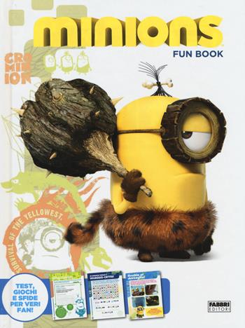 Minions. Fun book. Con adesivi. Ediz. illustrata  - Libro Fabbri 2015 | Libraccio.it