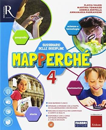 Mapperchè. Con e-book. Con 2 espansioni online. Con 2 libri: Quaderni-Atlante. Vol. 1  - Libro Fabbri 2017 | Libraccio.it