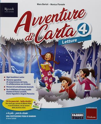 Avventure di carta. Sussidiario dei linguaggi. Per la 4ª classe elementare. Con e-book. Con espansione online - Mara Bartoli, Monica Floreale - Libro Fabbri 2018 | Libraccio.it