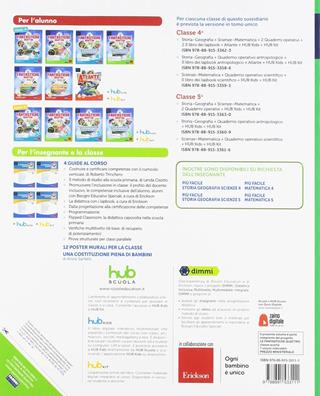 Le fantastiche quattro. Vol. scientifico. Con Quaderno scientifico e Il libro dei lapbook scientifico. Per la 4ª classe elementare. Con e-book. Con espansione online  - Libro Fabbri 2018 | Libraccio.it