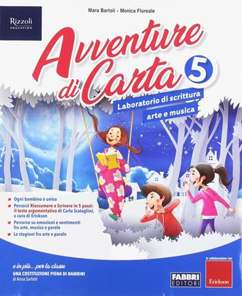 Avventure di carta. Sussidiario dei linguaggi. Per la 5ª classe elementare. Con e-book. Con espansione online - Mara Bartoli, Monica Floreale - Libro Fabbri 2018 | Libraccio.it