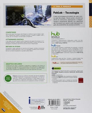 FabLab. Tecnologia. Per la Scuola media. - Antonella Tubia, Stefano Pasquale, Antonella Martorano - Libro Fabbri 2018 | Libraccio.it
