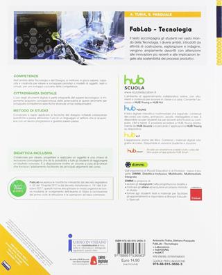 FabLab. Tecnologia-Disegno. Per la Scuola media. - Antonella Tubia, Stefano Pasquale, Antonella Martorano - Libro Fabbri 2018 | Libraccio.it