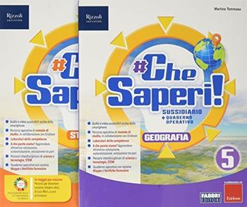 #CheSaperi! Sussidiario antropologico. Con Quaderni operativi. Per la 5ª classe elementare.  - Libro Fabbri 2019 | Libraccio.it
