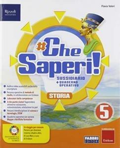 #CheSaperi! Sussidiario scientifico. Con Quaderni operativi. Per la 5ª classe elementare. Con e-book. Con espansione online  - Libro Fabbri 2019 | Libraccio.it