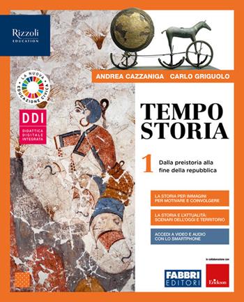 Tempostoria. Con Storia per immagini ed Educazione civica e ambientale. Per le Scuole superiori. Vol. 1 - Andrea Cazzaniga, Carlo Griguolo - Libro Fabbri 2020 | Libraccio.it
