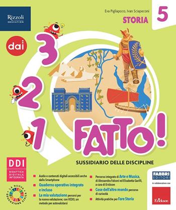 3 2 1 fatto! Antropologico. Scientifico. Con Storia, Geografia, Matematica, Scienze. Per la 5ª classe elementare. Con e-book. Con espansione online. Vol. 2  - Libro Fabbri 2022 | Libraccio.it