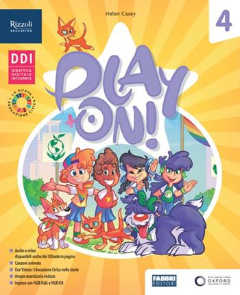 Play on! Gold. Class book. With Grammar friends, Invalsi, Play together, Reader: King Arthur and the sword. Per la Scuola elementare. Vol. 4 - Susan Banman Sileci, Helen Casey, Patrick Jackson - Libro Fabbri 2023 | Libraccio.it