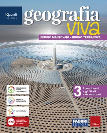 Geografia viva. Per la Scuola media. Vol. 3 - Sergio Mantovani, Bruno Terranova - Libro Fabbri 2024 | Libraccio.it