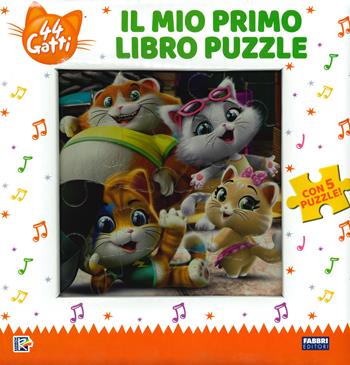Il mio primo libro puzzle. 44 gatti. Ediz. a colori  - Libro Fabbri 2019 | Libraccio.it