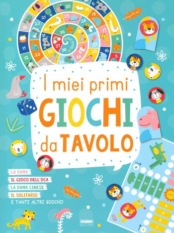 I miei primi giochi da tavolo. Ediz. a colori  - Libro Fabbri 2023, Grandi illustrati | Libraccio.it