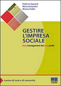 Gestire l'impresa sociale. Non management del non profit - Federico Spazzoli, Marta Costantini, Monica Fedeli - Libro Maggioli Editore 2014, Sociale & sanità | Libraccio.it