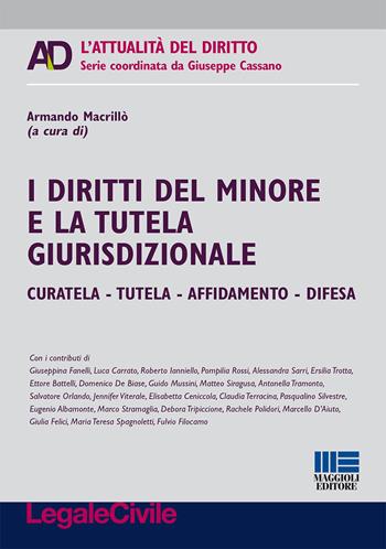 I diritti del minore e la tutela giurisdizionale  - Libro Maggioli Editore 2015, Legale. L'attualità del diritto | Libraccio.it