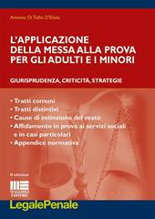 L'applicazione della messa alla prova per gli adulti e i minori
