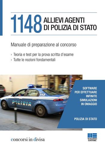 1148 allievi agenti di Polizia di Stato. Manuale di preparazione al concorso  - Libro Maggioli Editore 2017, Concorsi in divisa | Libraccio.it