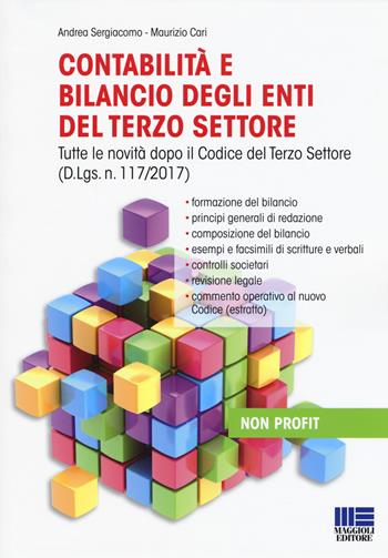 Contabilità e bilancio degli enti del terzo settore - Andrea Sergiacomo, Maurizio Cari - Libro Maggioli Editore 2017 | Libraccio.it