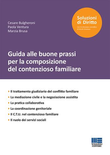 Guida alle buone prassi per la composizione del contenzioso familiare - Cesare Bulgheroni - Libro Maggioli Editore 2019, Soluzioni di diritto | Libraccio.it