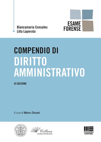 Compendio di diritto amministrativo - Biancamaria Consales, Lilla Laperuta - Libro Maggioli Editore 2019, Legale | Libraccio.it