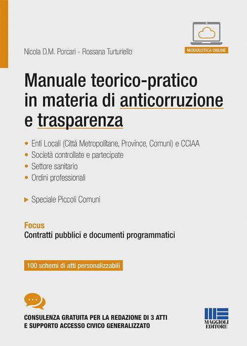 Manuale teoricopratico in materia di anticorruzione