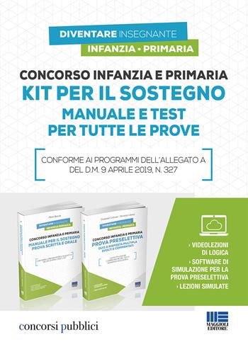 Concorso infanzia e primaria. Kit per il sostegno. Manuale e test per tutte le prove. - Pietro Boccia - Libro Maggioli Editore 2019, Concorsi pubblici | Libraccio.it