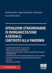 Operazioni straordinarie di riorganizzazione aziendale: l'antidoto alla pandemia